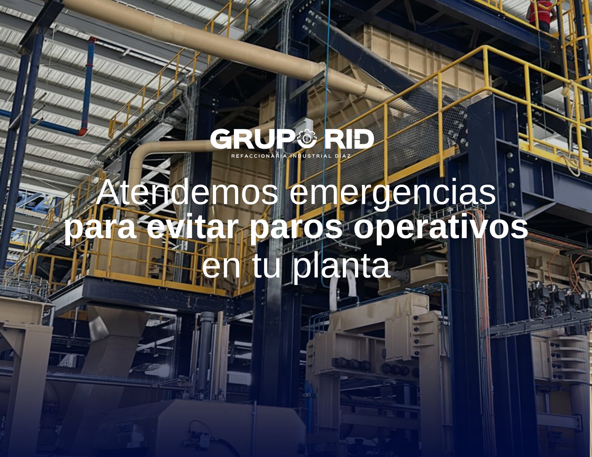 Refacciones industriales para evitar paros dentro de tu planta.